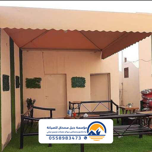 ديكور مظلات خشب بالخبر حي الجوهرة