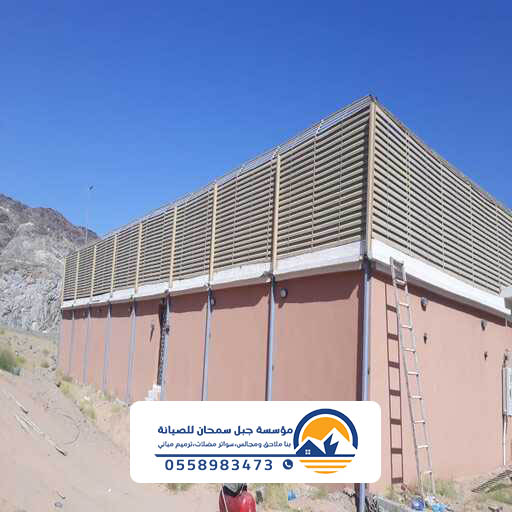 سواتر متحركة في الخبر حي البحيرة